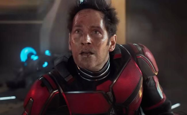 Paul Rudd as Ant-Man in Ant-Man and the Wasp: Quantumania