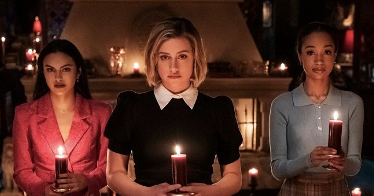 Riverdale Season 6 witches of riverdale episode three women holding candles