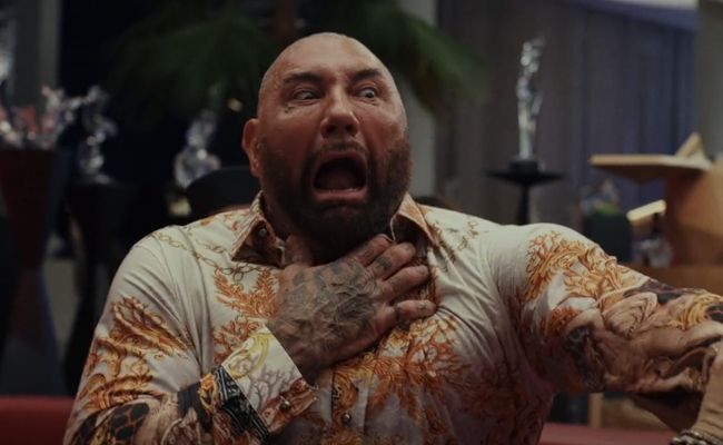 Dave Bautista as Duke Cody in Glass Onion: A Knives Out Mystery